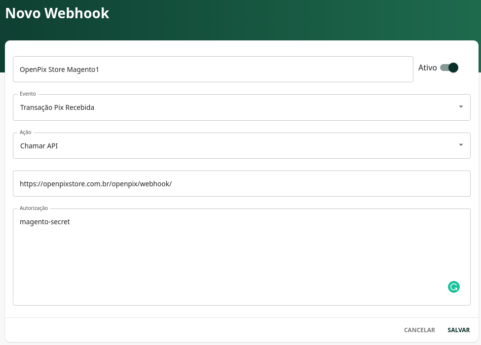 Webhook